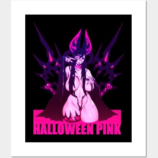 Halloween Pink Posters and Art